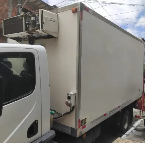 baú térmico refrigerado câmara fria 