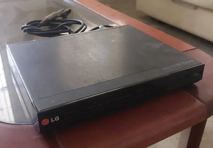 DVD Player LG com DivX e USB - Funcionando