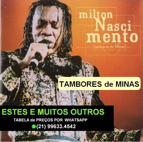 7 Cds do Milton Nascimento. Mais de 900 cds e dvds disponíveis.