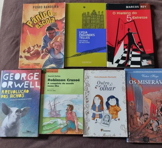 Livros paradidaticos diversos autores