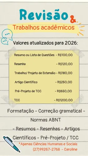 Trabalhos acadêmicos 