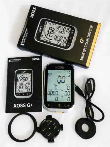 Ciclocomputador GPS XOSS G3+ Seminovo, Apenas 2 km