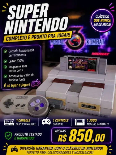 Super Nintendo original 