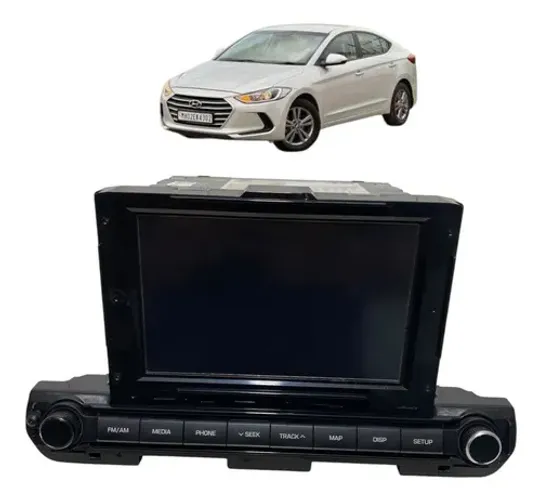 Multimídia Hyundai Elantra 2017  Mtxm100ad Preto