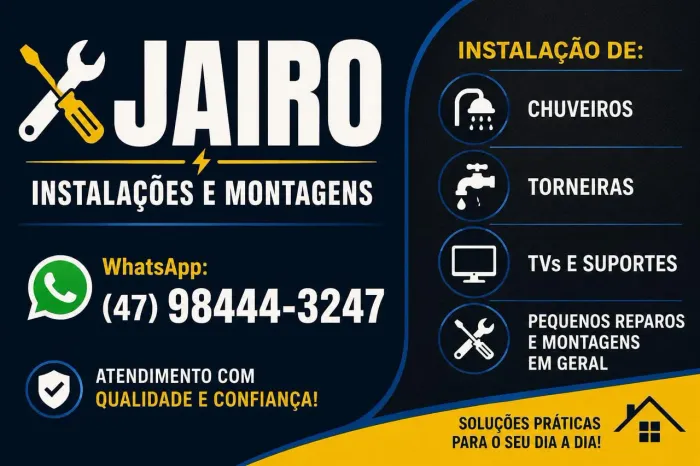 Serviços de instalações domesticas