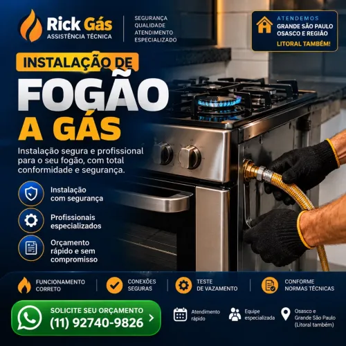 CONVERSÃO E INSTALAÇÃO DE FOGÃO A GAS!!!