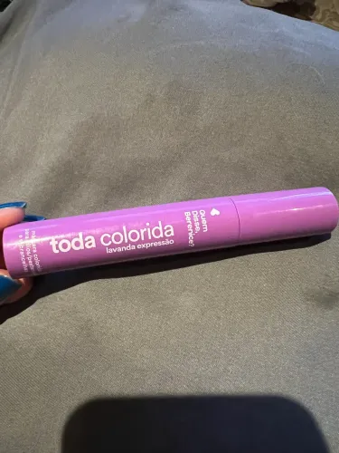Máscara para cílios, toda colorida Lavanda 