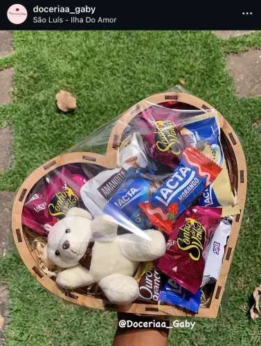 CORAÇÃO DE CHOCOLATE R$ 45,00