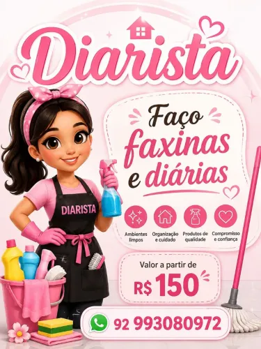 Sou Diarista ou Faxineira
