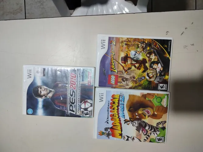 jogos do Nintendo wii 50 reais cada