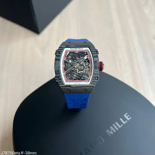 RICHARD MILLE RM67-02/ Pulseira azul borracha/ S.C