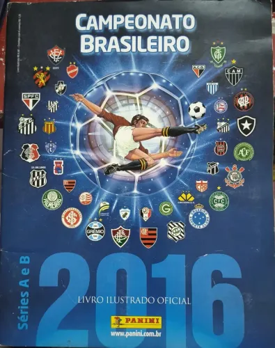 Álbum de figurinhas Campeonato brasileiro 2016
