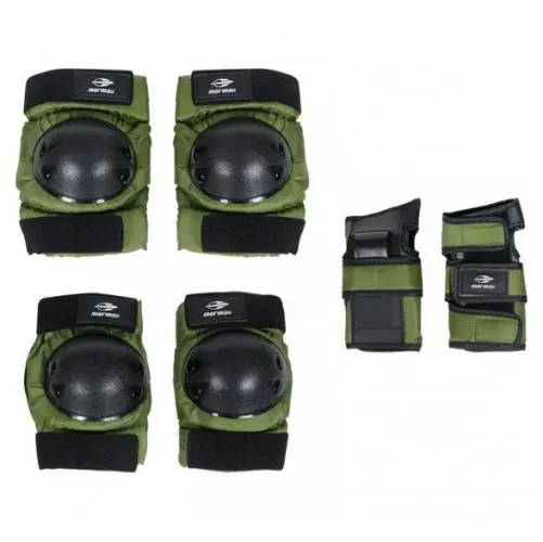 Kit Protecao Skate/Moto/Bike/Roller MORMAII vrd adulto