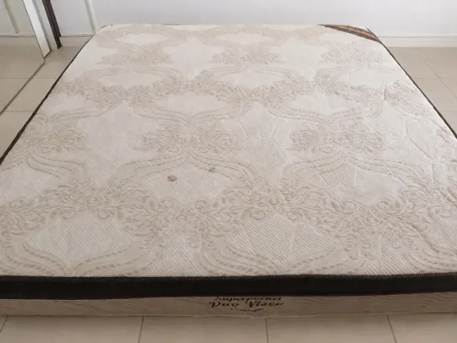Colchão King Ortobom Superpocket Duo Visco com Molas Ensacadas