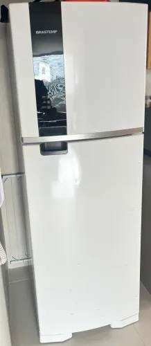 Geladeira Brastemp Frost Free Duplex 375 litros Branca com Espaço Adapt - BRM45HB 110V