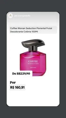 Perfume OBoticário