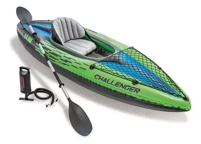Caiaque K1 Challenger Com Remo Alumínio- Intex (Usado)