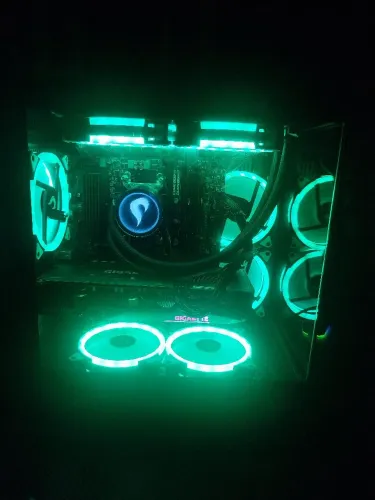 Real PC gamer, completo, acessórios a+...