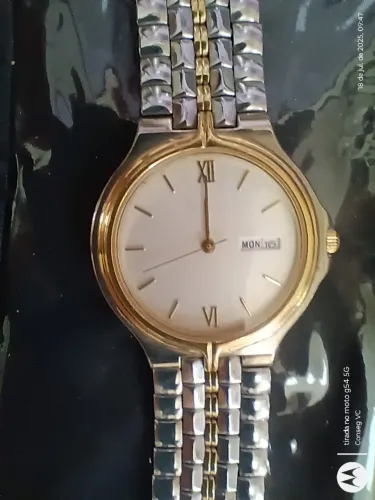 Relógio Unisex Bulova Extra-fino a prova d'água no PIX