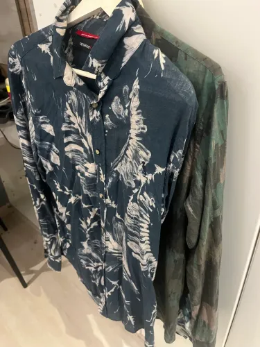 4 camisetas reserva linho, tam M