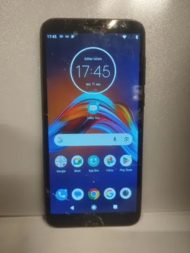 Celular E6 play uso básico 32GB