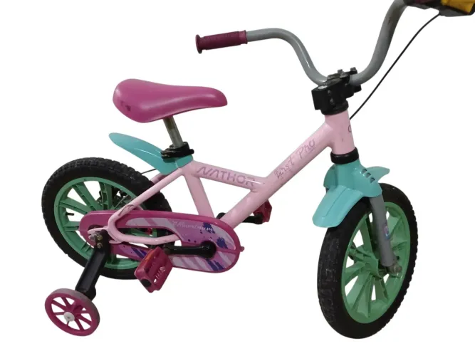 Bicicleta infantil aro 14 Nathor de alumínio