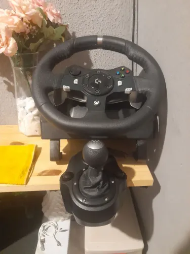 Volante logitec G920 + Pedal + Câmbio
