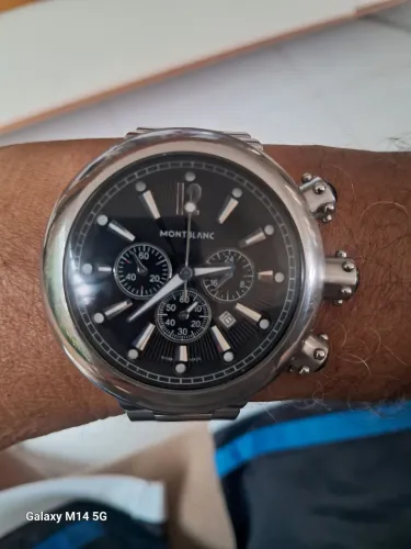 Relogio montblanc cronografo