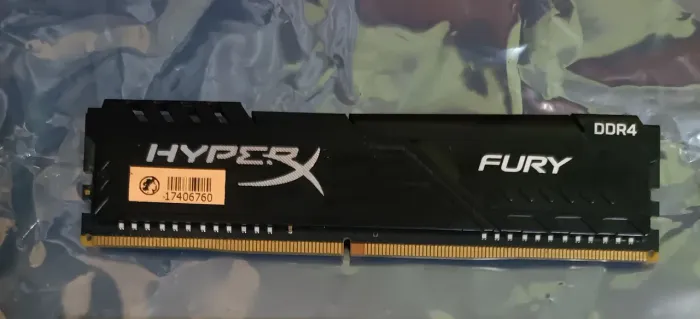Memória RAM DDR4 1x8 GB Hyperx Fury CL15