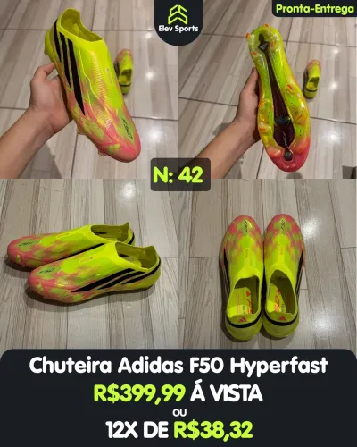 Chuteira Adidas F50 Hyperfast