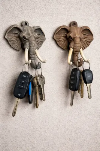 Porta chaves de elefante