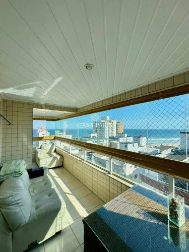 Apartamento VISTA MAR com 3 dormitórios à venda, 134 m² por R$ 850.000 - Ocian - Praia Gra