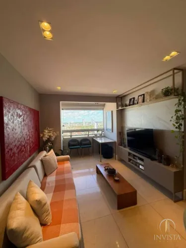 Espaçoso, Alto Padrão e Vista Incrível no 18º Andar 96 m² Totalmente Projetado