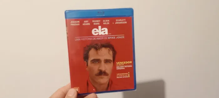 Ela (Her) - Spike Jonze - Blu-ray Lacrado 