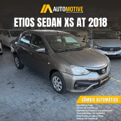 Toyota Etios XS Sedan 1.5 Flex 16V 4P Aut. 2018