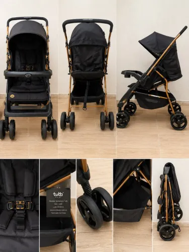 Carrinho de Bebê Tutti Baby Seminovo - Pouco Uso - Excelente Estado