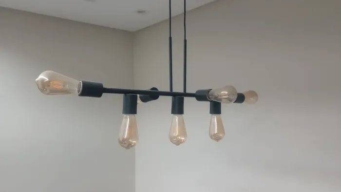 Lustre Luminária Pendente (com lâmpadas)