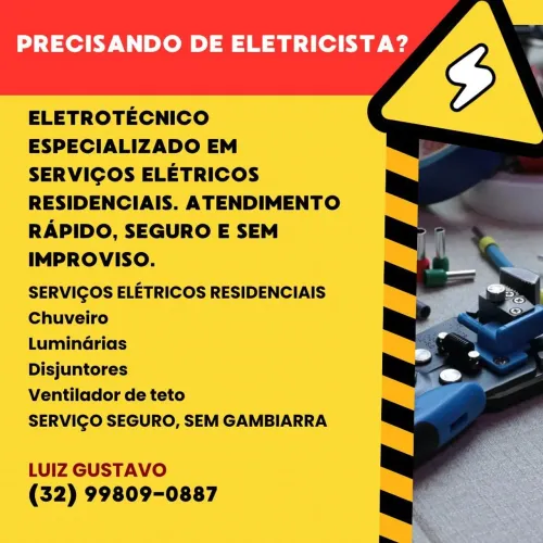 LA Soluções Elétricas | Chuveiro, Disjuntores e Ventilador de Teto