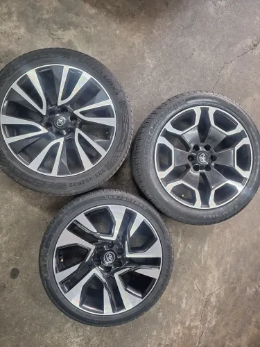 Rodas + pneus 22 Sw4 Hilux S10 Ranger Triton pneus 98% seminovas 3 modelos a escolher