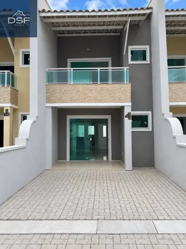 Casa com 3 dormitórios à venda, 80 m² por R$ 385.000,00 - Aldeoma - Maranguape/CE