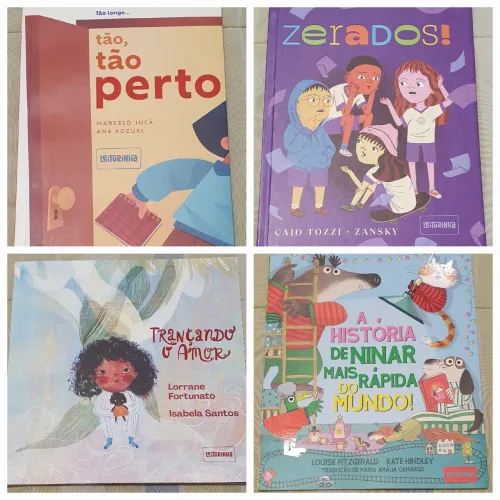 Kit 4 Livros Leiturinha