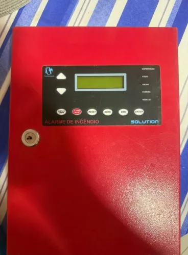 Central de Alarme de Incêndio Tecnohold.