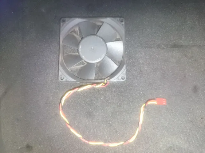 Cooler Ventoinha Dell 12V 3 Pinos XMN4N 36 CFM 80mm