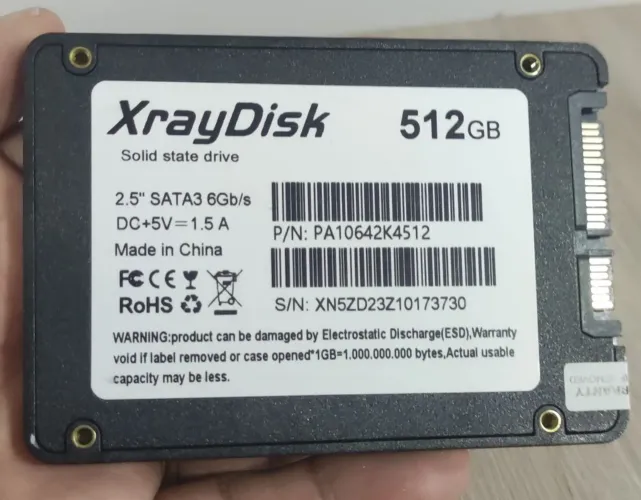 SSD de 512gb SATA
