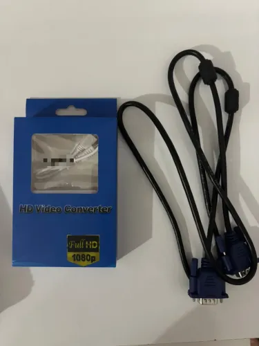 Adaptador VGA + Cabo VGA