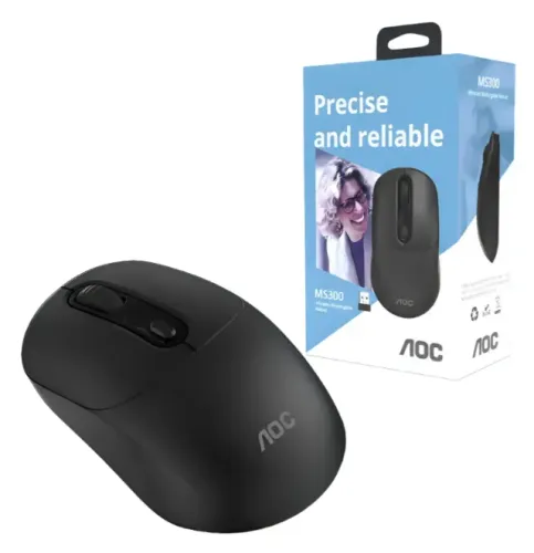 Mouse recarregavel Sem Fio Aoc Ms300 Wireless Bluetooth Usb - Novo Lacrado
