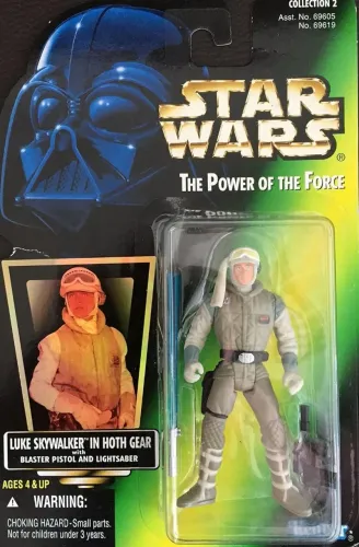 Luke Skywalker In Hoth -star Wars Kenner 1997 - Holográfico