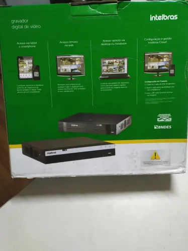 vende-se DVR Intelbras 16 canal mais 15 câmaras