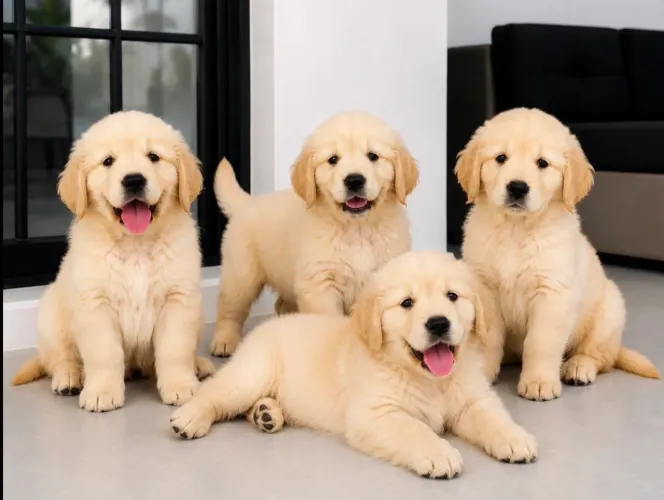 Filhotes de Golden Retriever 