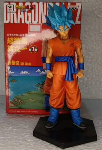 Action Figure Goku Super Saiyajin Blue - Dragon Ball Z: O Renascimento de F (Banpresto)